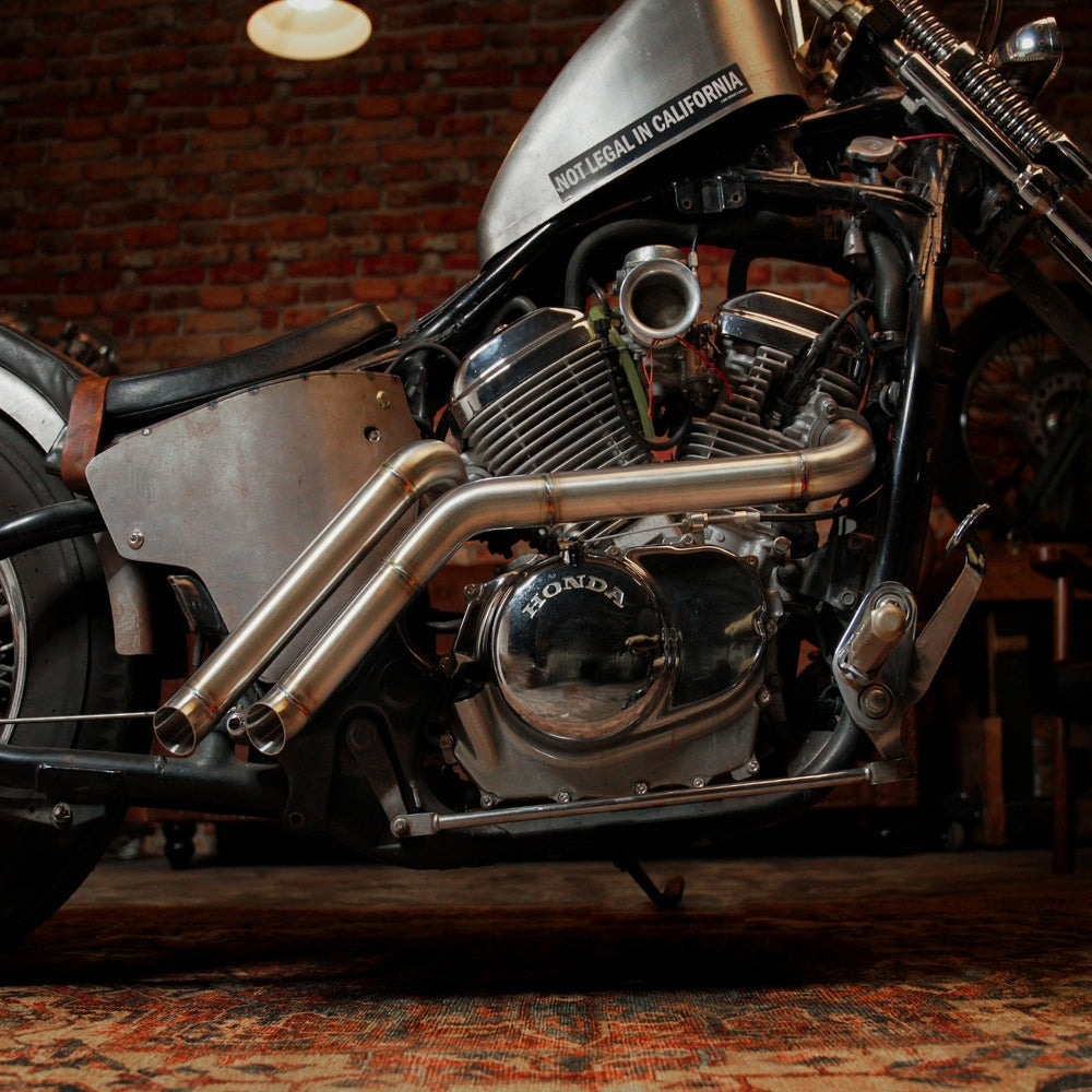Backdraft Stainless Steel Exhaust for Honda Shadow VT600 VLX600 88-07
