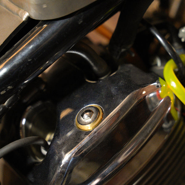 Brass Cylinder Head Cover Washers For Honda Shadows