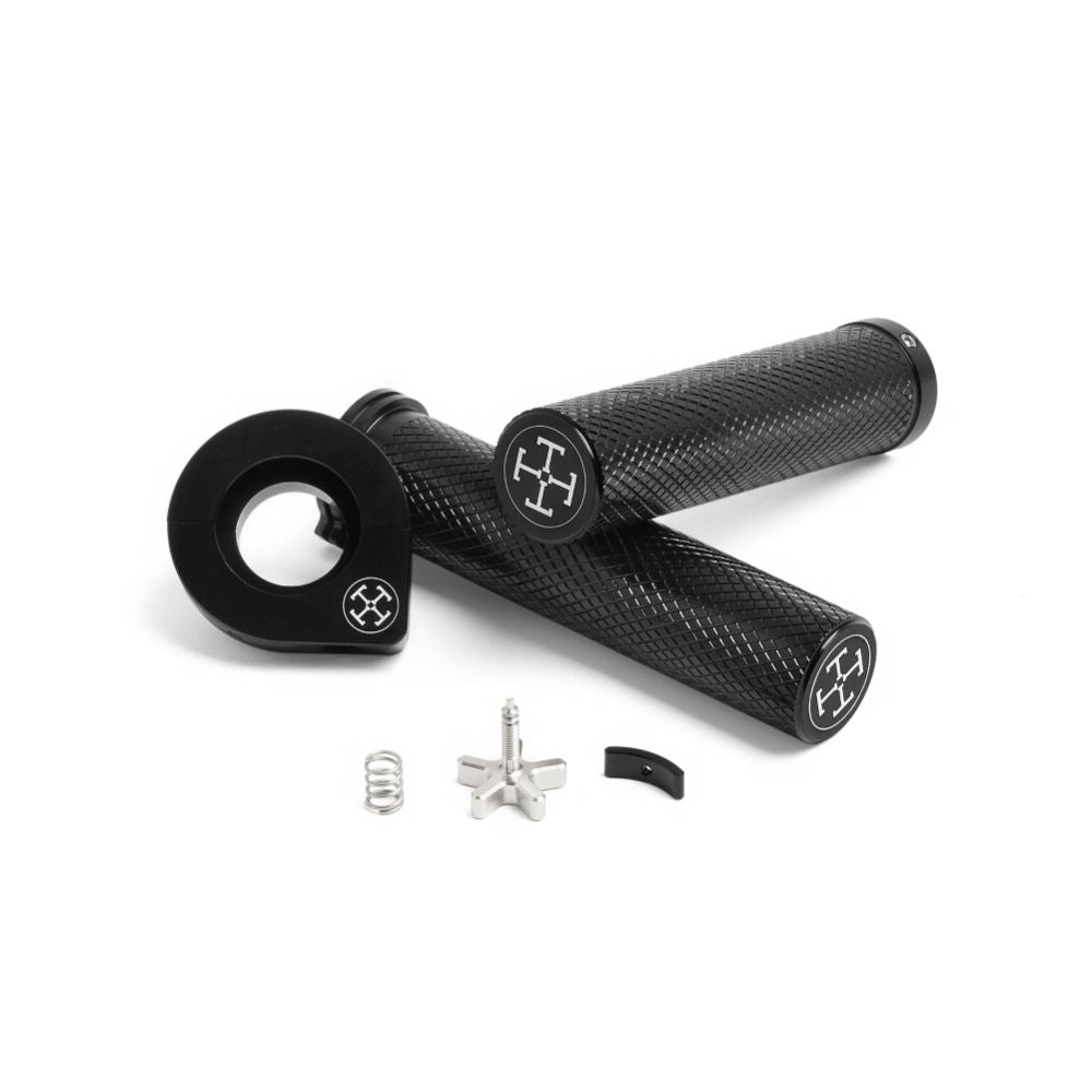 Motorcycle Throttle & Grip Kit With Throttle Lock for Honda Shadows - The Tersus TSG