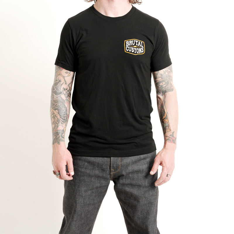 Badge of Honor TJ Brutal Customs T-Shirt
