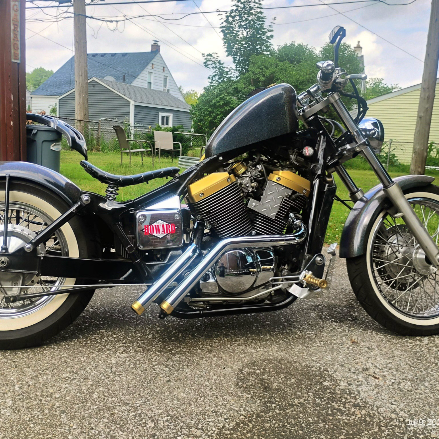 Backdraft Exhaust - Honda VT750 Spirit, ACE, RS