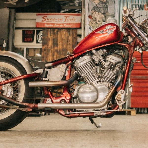 HI-LO Drag Exhaust for Honda Shadow VT600 VLX Steed All Years