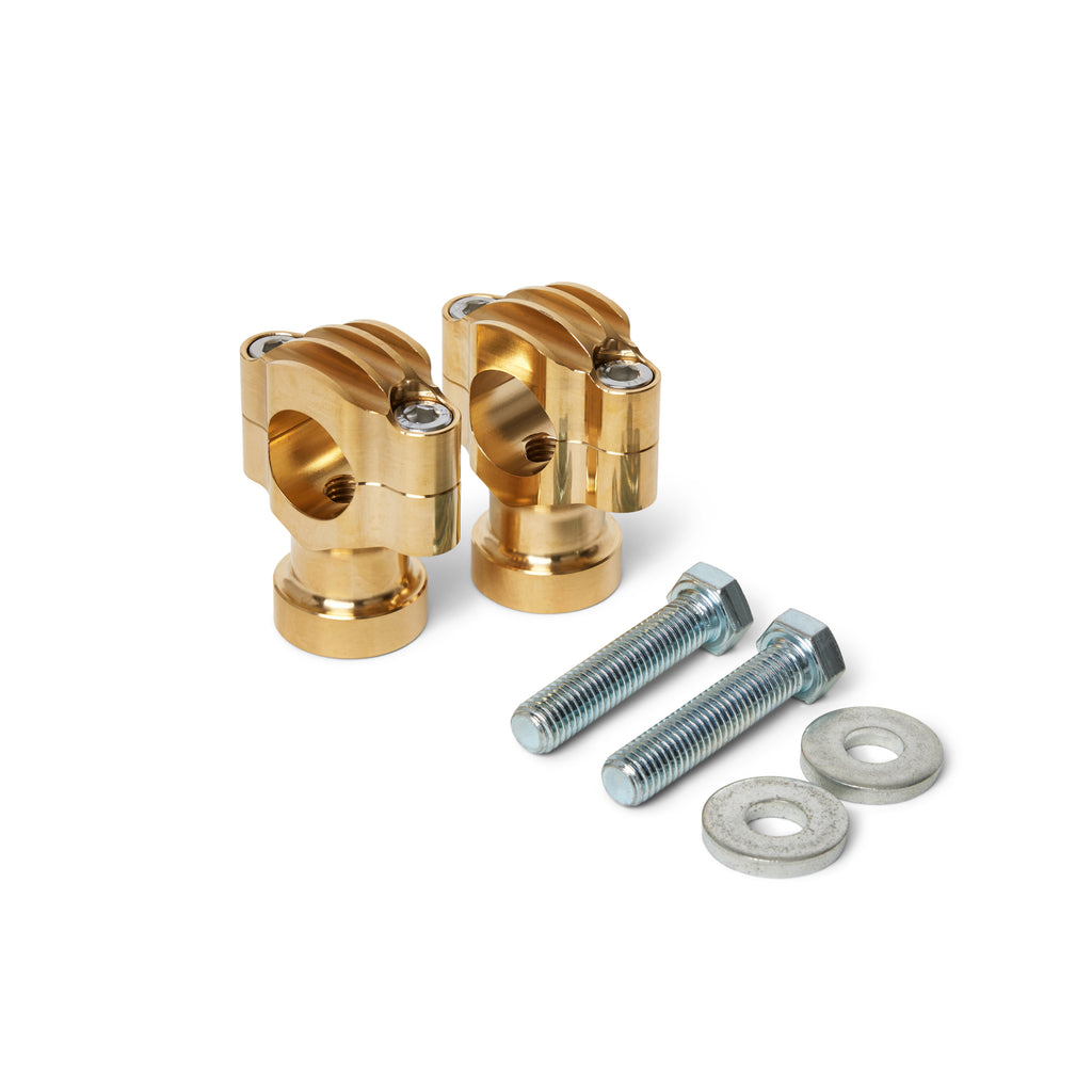 Finned Risers For 1" Handlebars - Fits VTX1300 All Years