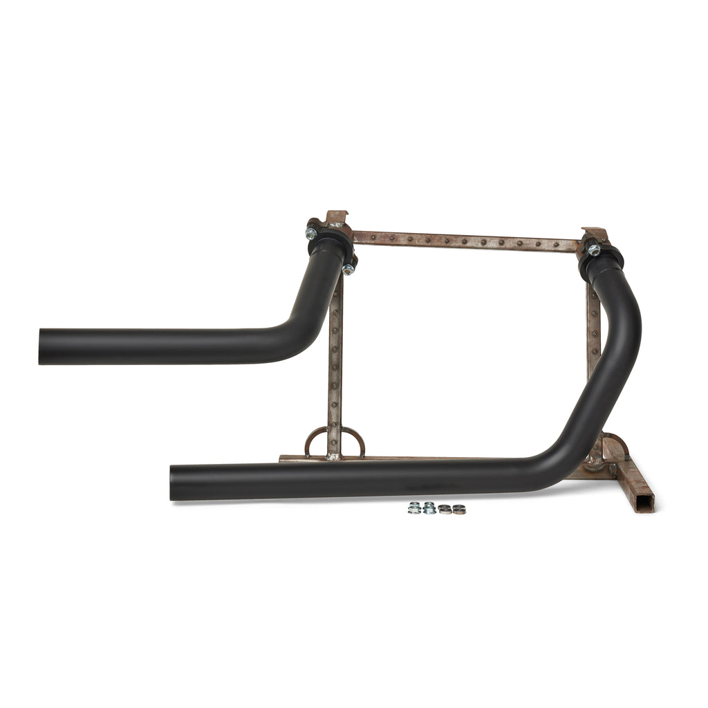 HI-LO Drag Exhaust for Honda Shadow VT750 - 2004 & Newer Aero Phantom Spirit - Cerakote Black